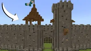 Minecraft | как сделать вход в замок
