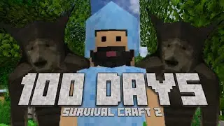Spending 100 Days  In Survival Craft 2