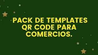Aprenda como utilizar o PACK de Templates QR CODE no Canva
