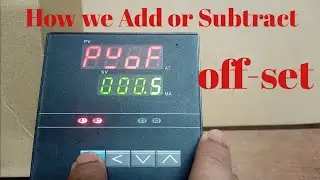 Vertex Temperature Controller || what is off-set and how it's use