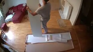 Time lapse of assembling our frame bed