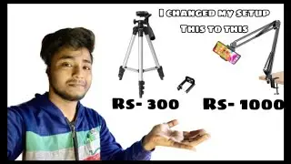 I changed my drawing setup || Best tripod under 1000 😍