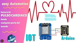 Medir el pulso cardiaco de forma fácil con Arduino (IoT, EP32, WEMOS, ESP8266)