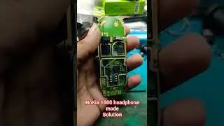Nokia 1600 headphone mode solution 