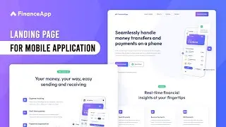 Mobile App Website Template | #webflow #figma #template