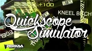 THIS GAME IS MENTAL | Quickscope Simulator (with Miniminter)