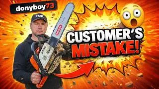 STIHL MS290 Chainsaw Smokes A Lot And Now Won't Start! Step By Step Repair