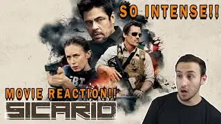SICARIO (2015) MOVIE REACTION!! (THE TENSION!!)
