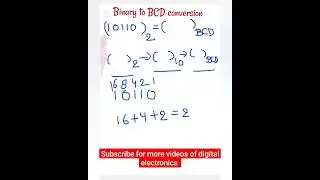 Binary to BCD conversion