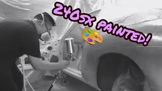 FINALLY Painting My KA-T 240sx For The First Time Ever