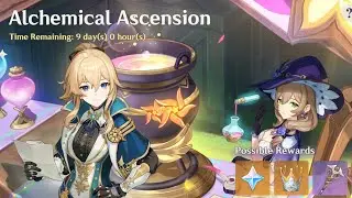 Alchemical Ascension Day 2 - Genshin Impact Live - AVWNG 2100