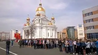 2017.05.02 Репетиция юноармейцев в Саранске