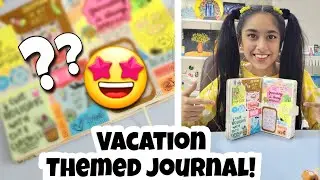 Vacation Themed Journal!🎀🤩✨️ | Riya's Amazing World