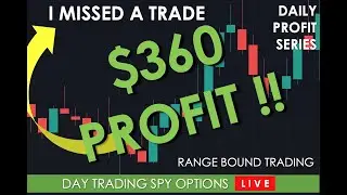 LIVE DAY TRADING SPY FOR DAILY PROFITS: Option Strategies - Range Bound Trading