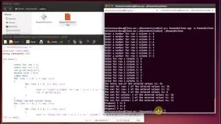 Row and Column Array (Linux)