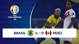 HIGHLIGHTS BRASIL 4 - 0 PERÚ | COPA AMÉRICA 2021 | 17-06-21