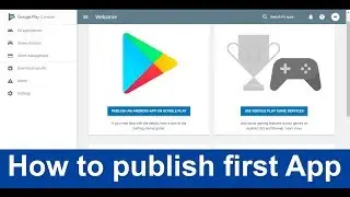 How to publish the first app on google play console 2021 || google play developer account 2021