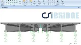 CSiBridge - 04 Design of Precast Concrete Composite Girder Bridges: Watch & Learn