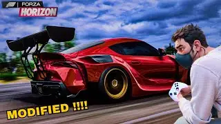 MODIFYING MY NEW SUPRA IN BEAST CAR 🤑 ( EXPENSIVE ) | FORZA HORIZON 5 #forzahorizon5 #gaming