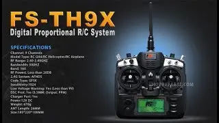 How to use Flysky fs-th9x 2.4ghz 9channel transmitter, Explain in hindi