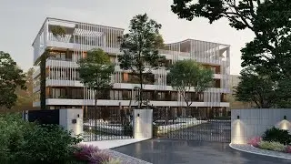 Residential building K7 (Lumion 10 4k 60 FPS)