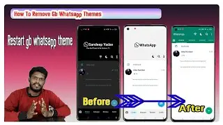 How To Change GbWhatsapp Themes || Restart GB WhatsApp theme || How To Change GbWhatsapp Themes ||