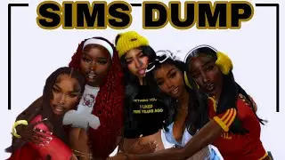 The Sims 4 | Female Sims Dump + CC Folder & Sim Download