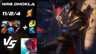 NRG Dhokla TOP Twisted Fate vs Yone - NA Grandmaster Patch 14.8