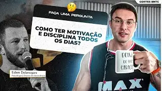 Como CRIAR MOTIVAÇÃO e DISCIPLINA? | Muzy Explica