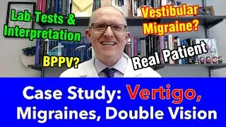 Case Study: 53 y man with Migraines, Vertigo & Lightheadedness (BPPV? Vestibular migraines?)