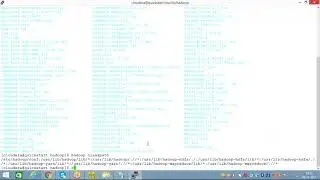 Execution of Mapreduce programs through Command Line