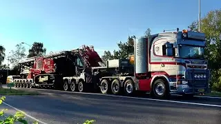 Truckstar Special Transport Festival and US Truck Show 2024 with Open Pipes and Heavy Loads