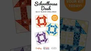Bring the Schoolhouse Dash pattern to life when you join the challenge: https://bit.ly/41hnFid