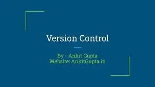 Version Control - GIT