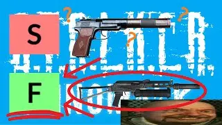 S.T.A.L.K.E.R. ANOMALY Complete 9x18 Guns TIER LIST