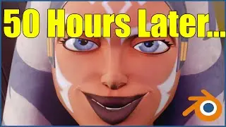 50 Hours In! | Using Star Wars Memes To Learn Blender 4.0