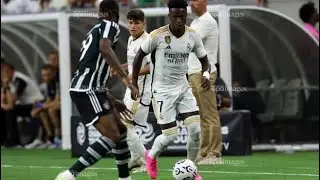 Aaron Wan-Bissaka Pocketing Vinicius Jr