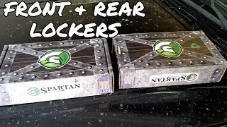 Cherokee XJ Spartan Lockers Front and Rear