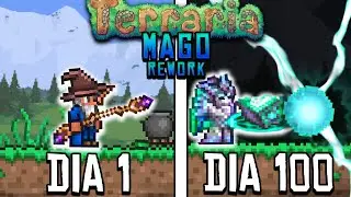 PASSEI 100 DIAS NO TERRARIA DE MAGO SUPREMO REWORK (DawnMOD)