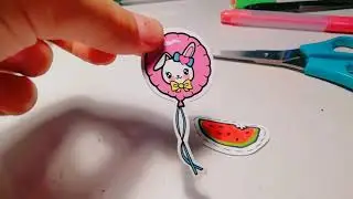 Как сделать наклейки😊🤡