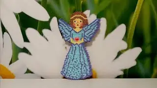 Рождественский ангел модульное оригами (мастер-класс)