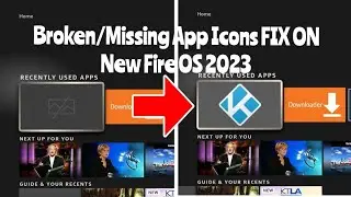 🔥 Fixed Broken or Missing app icons on New Fire TV Stick 4K & 4K Max running Fire OS 8 🔥
