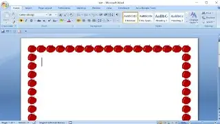 How to insert different page border in microsoft word