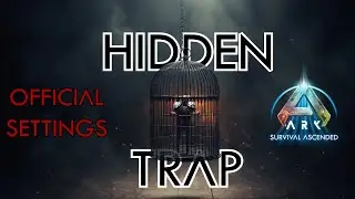 Hidden Trap PvP | Ark Survival Ascended | ASA Building Tips & Tricks