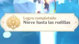Logro oculto (viejo): Nieve hasta las rodillas - Genshin Impact