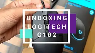 Unboxing Logitech G102 gaming mouse 6000 DPI