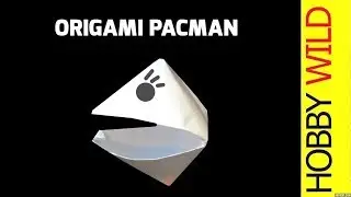 HOW TO MAKE a PAPER PACMAN (Origami)