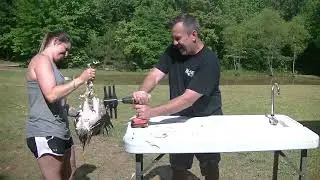 UNBOXING and REVIEW of Drill Chicken Plucker | Kill Cone Kit