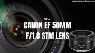 Canon EF 50mm | Canon EF 50mm f/1.8 STM Lens