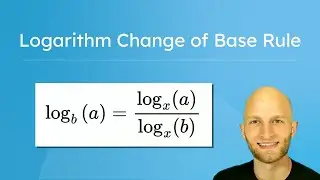 Logarithm Change of Base Rule - Algebra 2 for Teens!